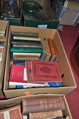 Lot 188 - Three boxes of assorted volumes to include The...