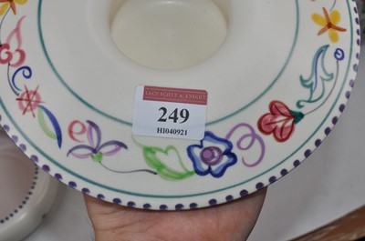 Lot 249 - A mid-20th century Poole pottery vase, having...