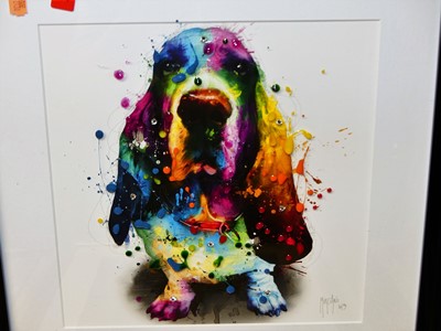 Lot 1002 - After Patrice Murciano - Dog study, lithograph...