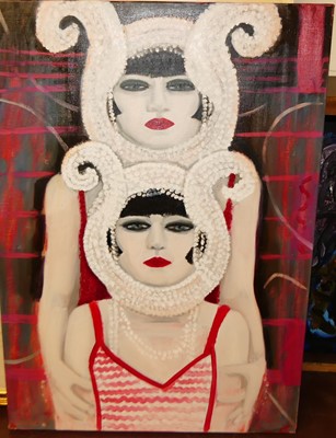 Lot 1009 - Amanda Houchen (contemporary) - Snapshot, oil...