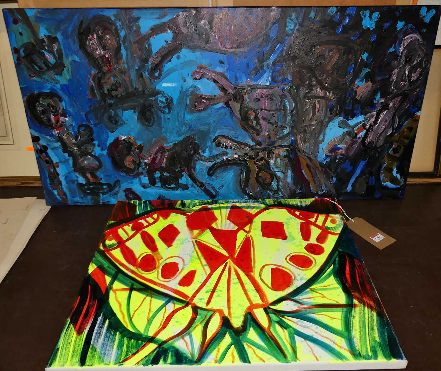 Lot 1044 - Amanda Houchen (contemporary) - Twin flames,...