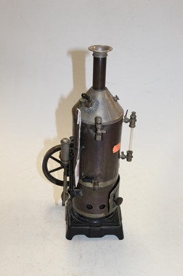 Lot 5 - Bing Germany, Circa 1905 vertical steam engine...
