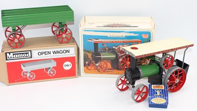Lot 169 - Mamod TE1A boxed Traction Engine, in excellent...