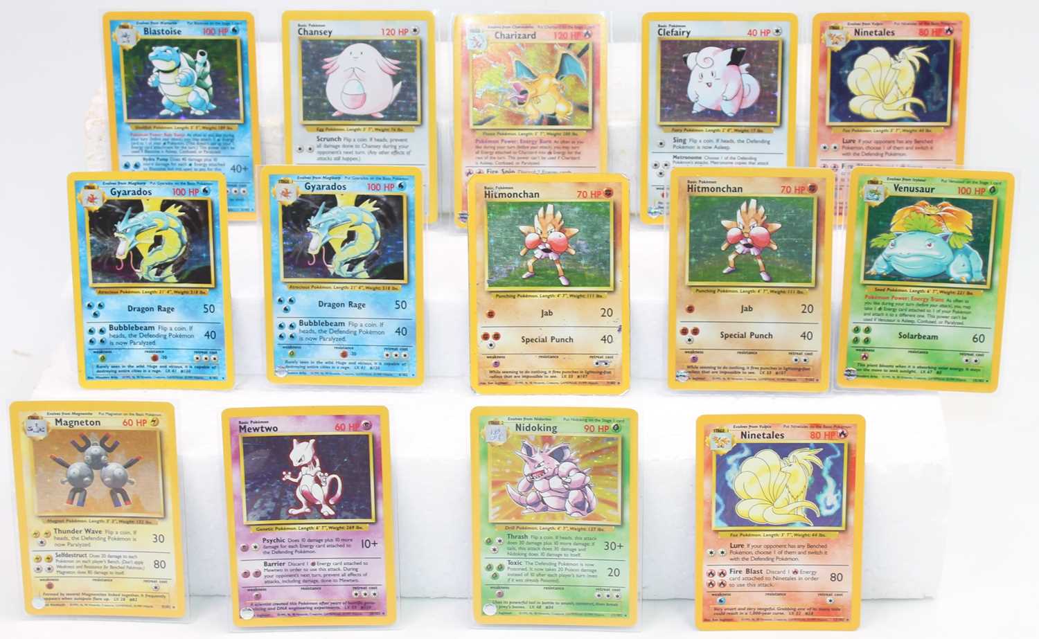 Lot 1919 - Pokemon Trading Card Game Base Set Collection...