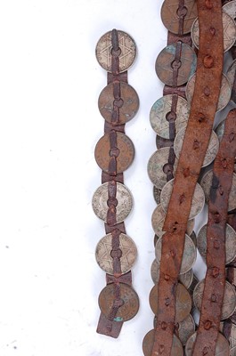Lot 209 - A West African whip/fly whisk, having eight...