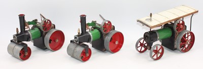 Lot 179 - 3 various loose Mamod Steam engines to include...