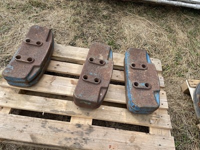 Lot 195 - 6 x Ford Belly Weights