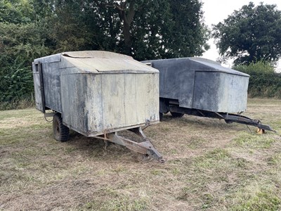 Lot 210 - 2 x Old Shoot Trailers