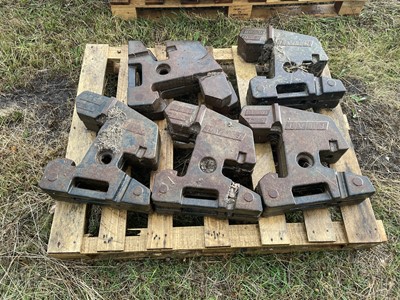 Lot 243 - 10 x 40kg Fiat Front Weights
