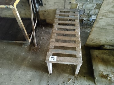 Lot 72 - Steel Bench