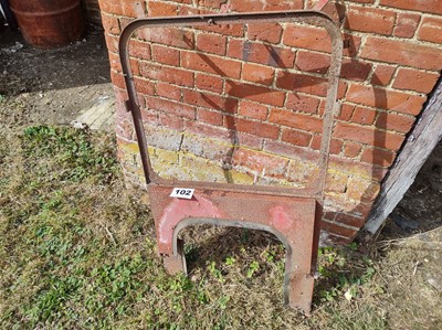 Lot 102 - Tractor Cab part