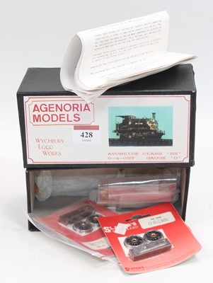 Lot 428 - Agenoria Models 0 gauge kit to build Avonside...