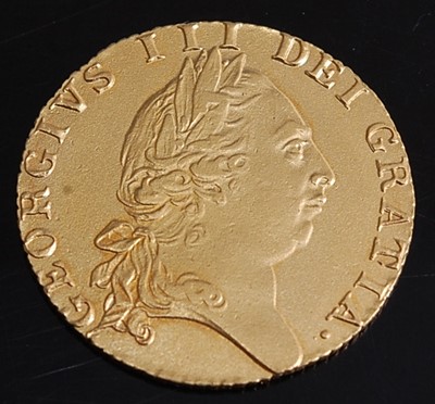 Lot 2002 - Great Britain, 1789 gold spade guinea, George...