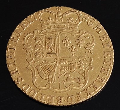 Lot 2044 - Great Britain, 1786 gold half guinea, George...