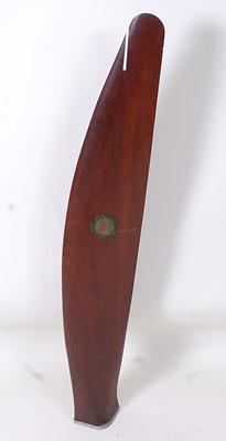 Lot 9 - A WW I propeller blade of laminated...
