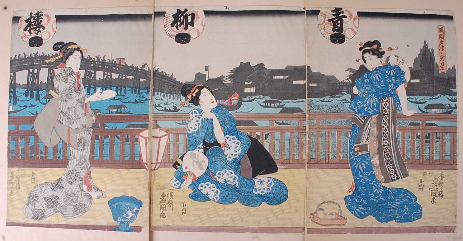 Lot 2469 - Utagawa Kunisada (Toyokuni III) (1786-1865) –...