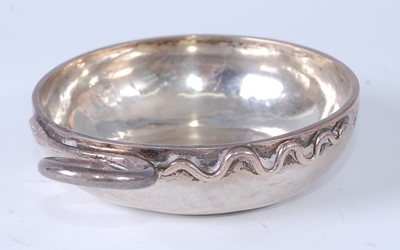 Lot 2192 - * An early 19th century French silver tastevin...