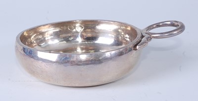Lot 2193 - * An early 19th century French silver tastevin...