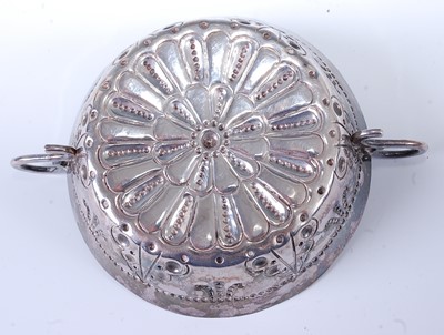 Lot 2195 - * A 19th century French silver tastevin (wine...