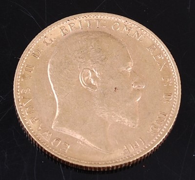 Lot 2091 - Great Britain, 1906 gold full sovereign,...