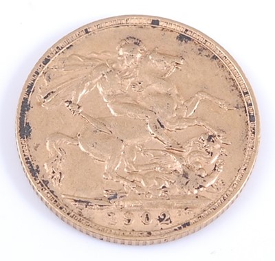Lot 2095 - Great Britain, 1902 gold full sovereign,...