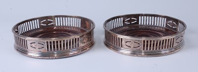 Lot 2272 - * A pair of George III neo-classical silver...
