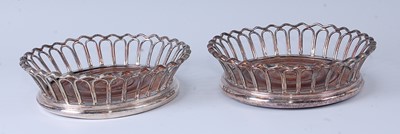 Lot 2273 - * A pair of mid-19th century silver plated...