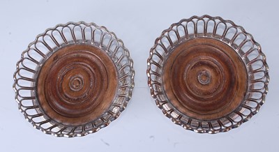 Lot 2273 - * A pair of mid-19th century silver plated...
