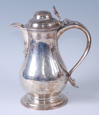 Lot 2266 - * An early George III silver wine or beer jug,...