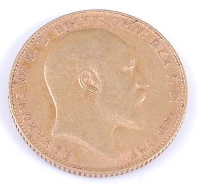 Lot 2100 - Great Britain, 1907 gold full sovereign,...