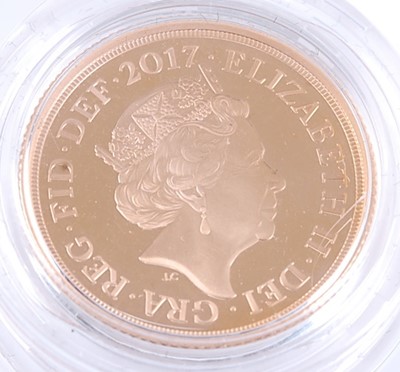 Lot 2008 - Great Britain, 2017 gold proof full sovereign,...