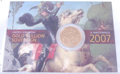 Lot 2011 - Great Britain, 2007 gold full sovereign,...