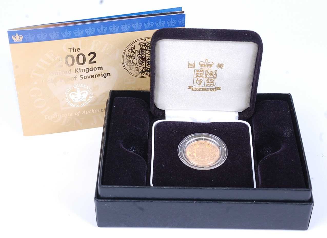 Lot 2071 - Great Britain, 2002 gold proof full sovereign,...