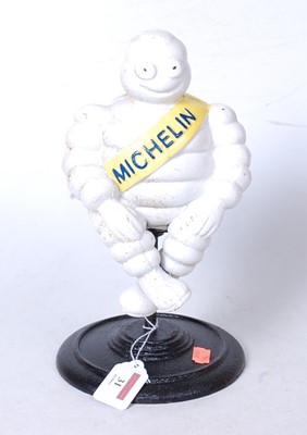 Lot 31 - A reproduction cast metal Michelin Man...