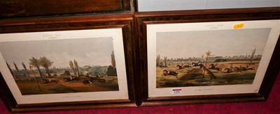 Lot 1070 - A pair of reproduction French steeple chase...