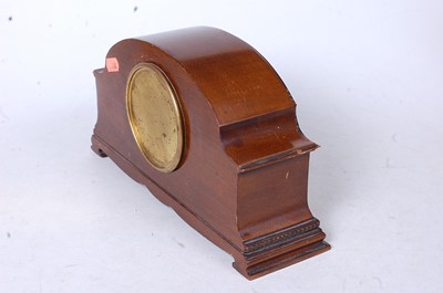 Lot 66 - A 1920s mahogany cased mantel clock, having...