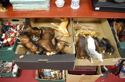 Lot 85 - A collection of Beswick animals, to include...