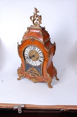 Lot 100 - A French Rococo style kingwood and gilt metal...