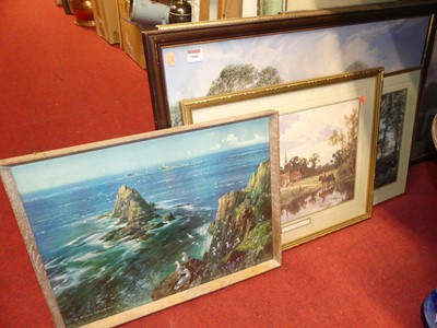 Lot 1080 - Assorted reproduction prints, to include after...