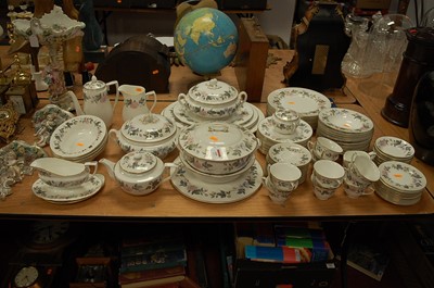 Lot 169 - A Royal Worcester twelve-place setting tea and...