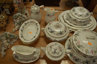 Lot 169 - A Royal Worcester twelve-place setting tea and...