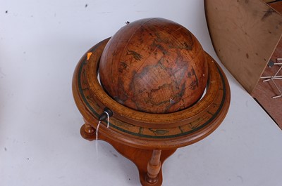 Lot 172 - A reproduction paper-covered terrestrial globe...