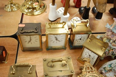 Lot 166 - A Smiths English Clocks Limited lantern type...