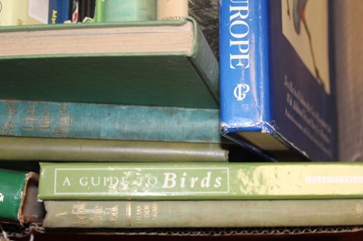 Lot 184 - A box of miscellaneous ornithological books,...