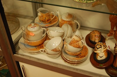 Lot 273 - A Japanese eggshell porcelain tea service,...