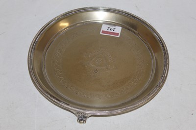 Lot 292 - An Edwardian silver bonbon dish, of pierced...