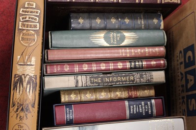 Lot 306 - A box of miscellaneous books, to include The...