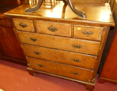 Lot 1370 - An 18th century and later walnut and...