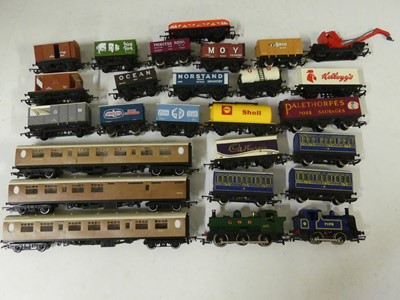 Lot 1508 - One box of mainly 00 gauge loose wagons, and...