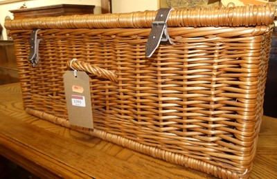 Lot 1391 - Fortnum & Mason - a wicker picnic basket, 63 x...